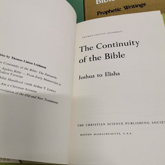 1967 Continuity of the Bible 5-Volume Set Thomas Leishman Vintage Christian Reli - Picture 7 of 13
